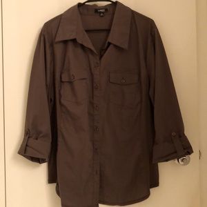 Ladies Safari/Military Style Blouse